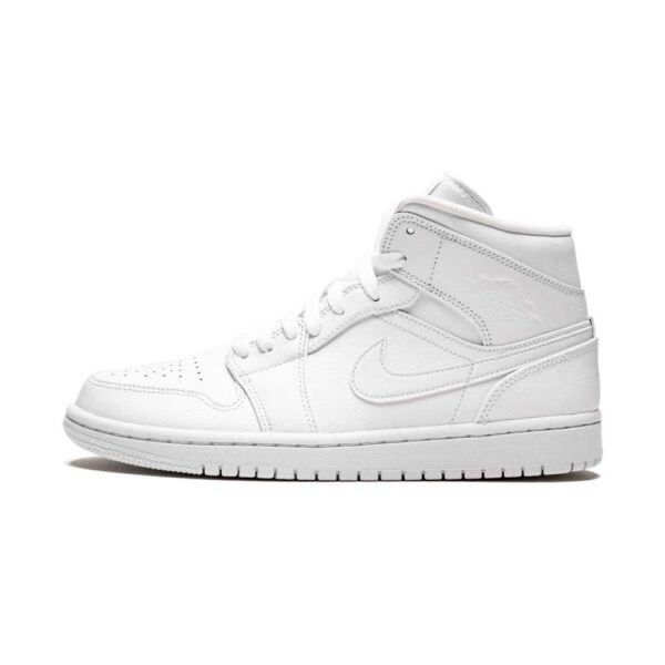 Propre et net AJ 1 Mid 'Triple White'