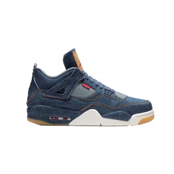 AJ 4 Levi's Denim (étiquette avec logo Levi's) – Image 2