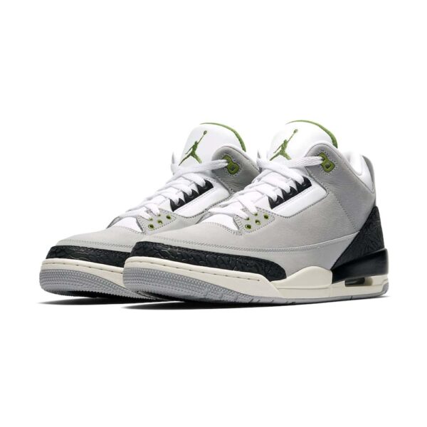 AJ 3 Retro 'Chlorophyll' Sneakers – Image 2
