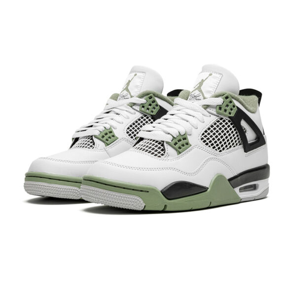 AJ 4 Seafoam Sneakers – Image 2