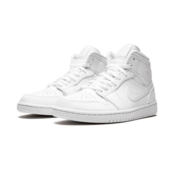 Propre et net AJ 1 Mid 'Triple White' – Image 2
