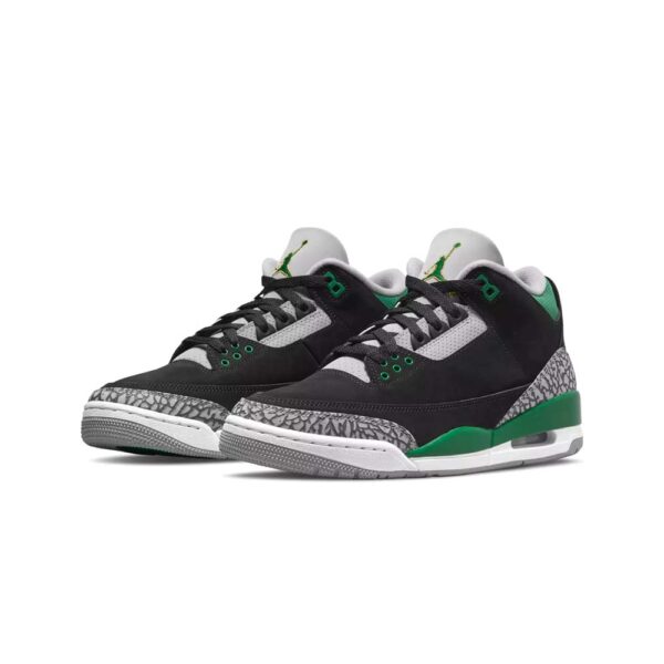 AJ 3s en pin vert – Image 2