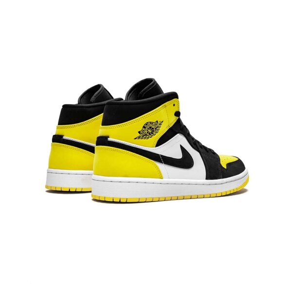 Mid Yellow Toe Black AJ 1s – Image 2