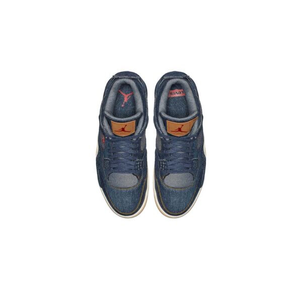 AJ 4 Levi's Denim (étiquette avec logo Levi's) – Image 3