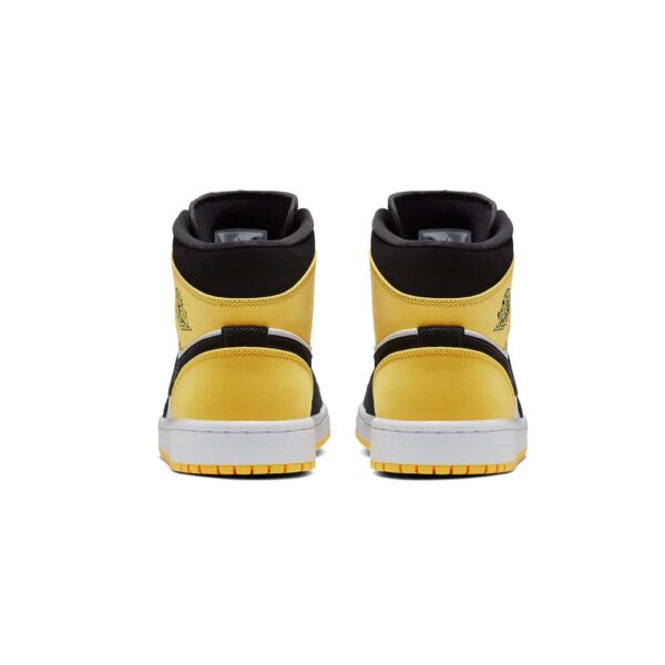 Mid Yellow Toe Black AJ 1s – Image 3