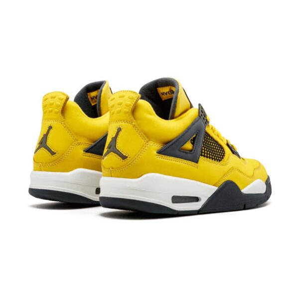 LS AJ 4 Retro 'Lightning' Sneakers – Image 3