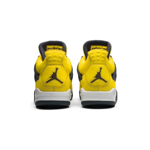 LS AJ 4 Retro 'Lightning' Sneakers – Image 4