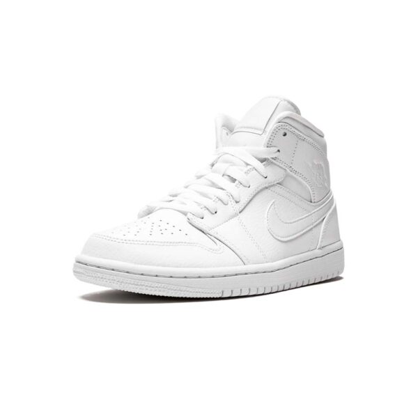Propre et net AJ 1 Mid 'Triple White' – Image 4