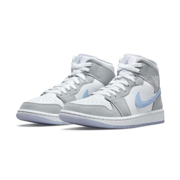 AJ 1 Mid 'Wolf Grey Aluminum' WMNS – Image 2
