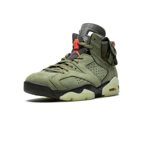 Travis Scott x AJ 6 'Olive' – Image 4