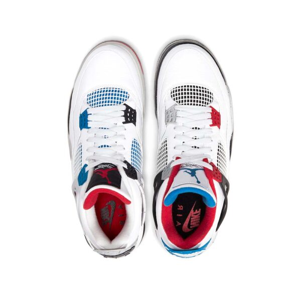 AJ 4 SE 'WHAT THE' - un mélange unique de couleurs et de motifs. – Image 4