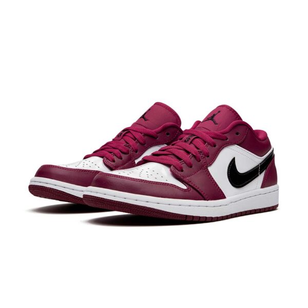 AJ 1 Low 'Noble Red' Sneakers – Image 2