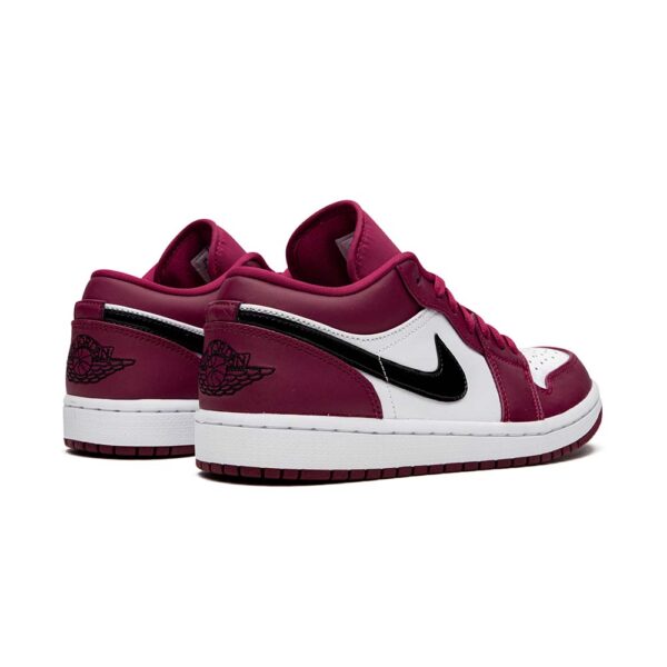 AJ 1 Low 'Noble Red' Sneakers – Image 3