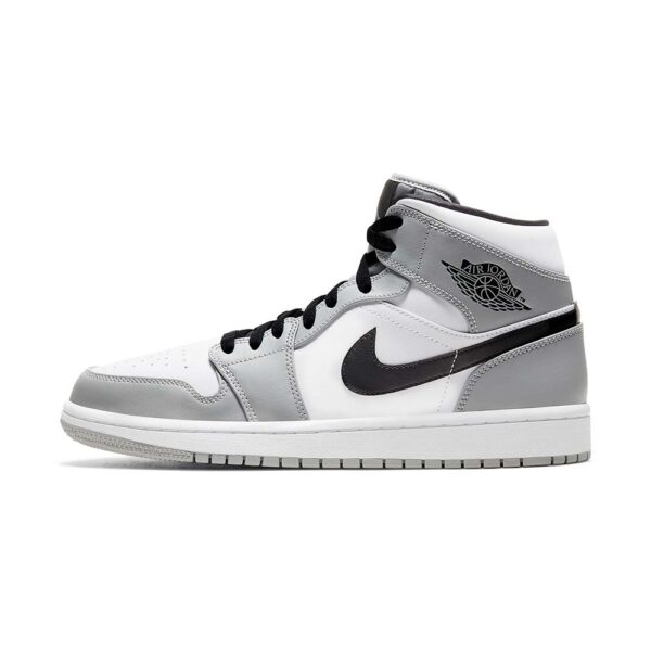 AJ 1 Mid 'Light Smoke Grey' - Élégant et stylé