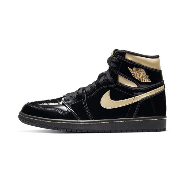 AJ 1 Retro High OG 'Black Gold' (or noir)