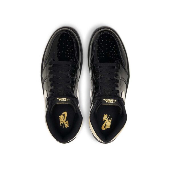 AJ 1 Retro High OG 'Black Gold' (or noir) – Image 4