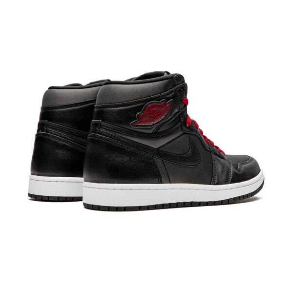 Classic AJ1 High OG Black Gym Red Sneakers – Image 3