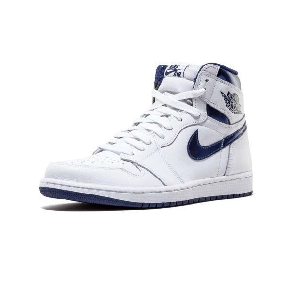 AJ 1 Retro Metallic Navy - Chaussures classiques – Image 4