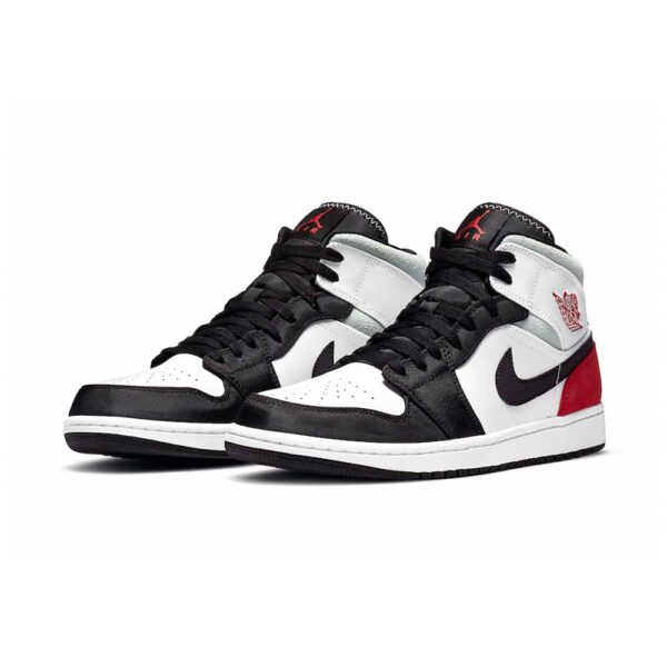 AJ 1 Mid SE 'Red/Black Toe' (pointe rouge/noire) – Image 2