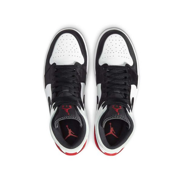 AJ 1 Mid SE 'Red/Black Toe' (pointe rouge/noire) – Image 3
