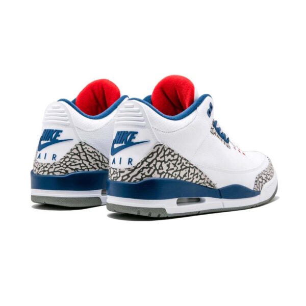 Classic AJ 3 True Blue OG Retro Sneakers – Image 3