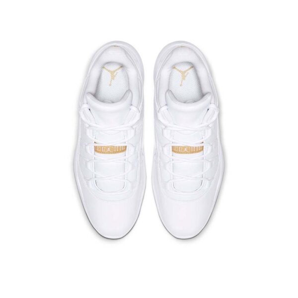 AJ 11 Low Golf 'Wht Meta Gold' – Image 3
