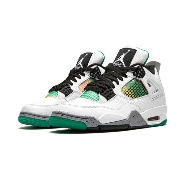 AJ 4 Retro WMNS 'Rasta' - Vibrant Green – Image 2