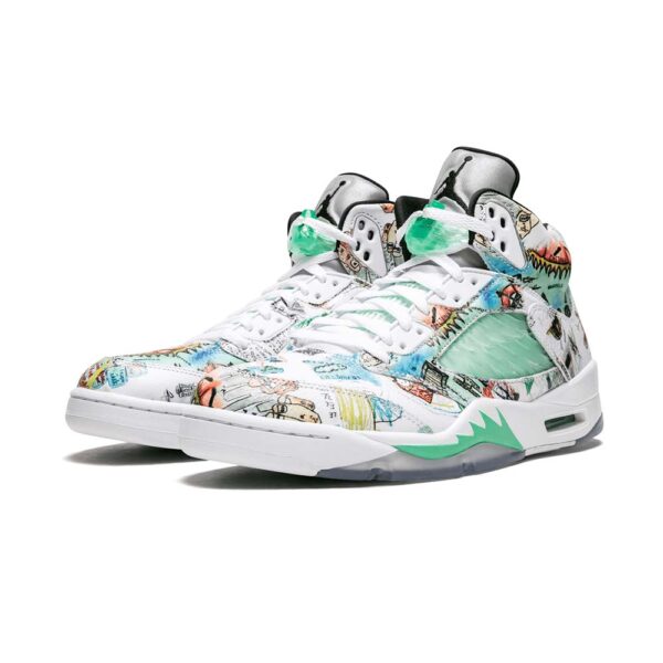 AJ 5 Retro 'Wings' Sneakers – Image 2