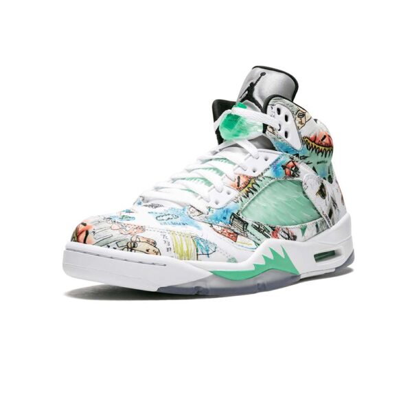 AJ 5 Retro 'Wings' Sneakers – Image 4