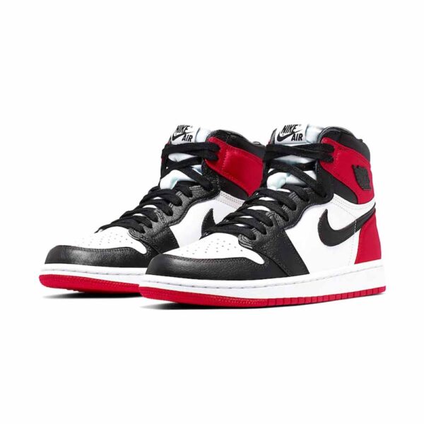 Nylon AJ1 High Satin Black Toe – Image 2