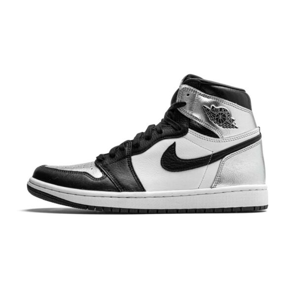 Wmns AJ1 High OG Silver Toe