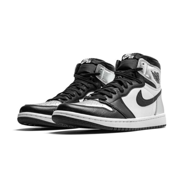 Wmns AJ1 High OG Silver Toe – Image 2