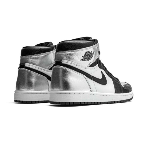 Wmns AJ1 High OG Silver Toe – Image 3