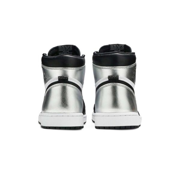 Wmns AJ1 High OG Silver Toe – Image 4