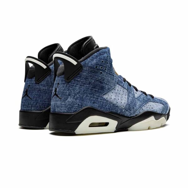 AJ 6 en denim lavé noir – Image 3