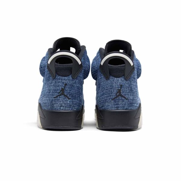 AJ 6 en denim lavé noir – Image 4