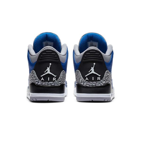 AJ 3 'Varsity Royal' Retro Sneakers – Image 3