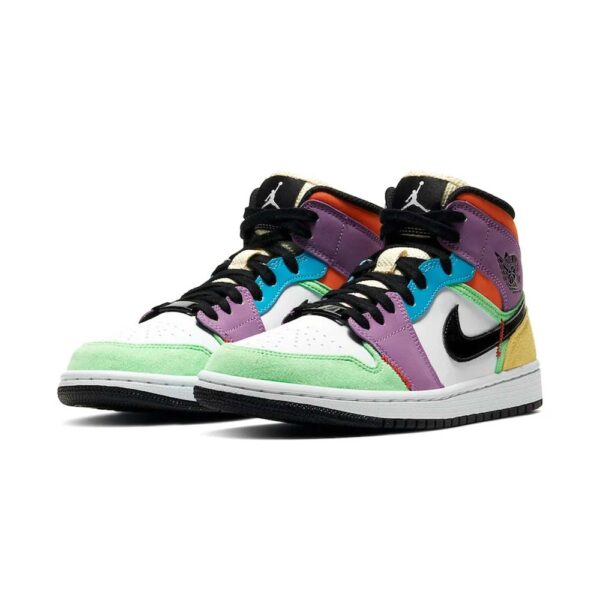 AJ 1 Mid SE pour femmes inspiré des ampoules électriques – Image 2