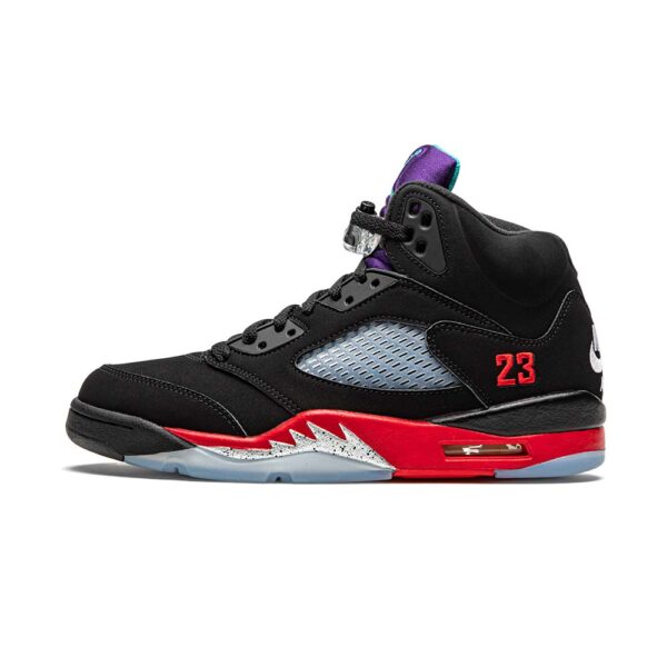 AJ 5 Retro 'Top 3' en rouge, blanc et bleu