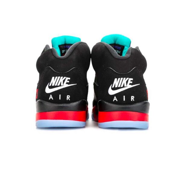 AJ 5 Retro 'Top 3' en rouge, blanc et bleu – Image 4