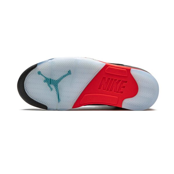 AJ 5 Retro 'Top 3' en rouge, blanc et bleu – Image 5