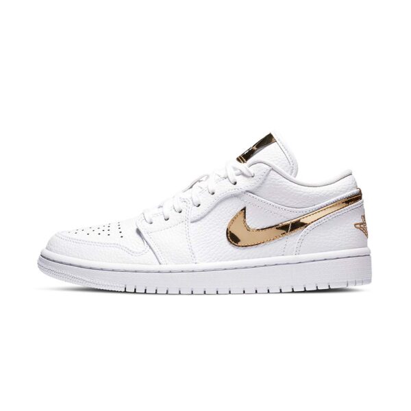 Chaussure WMNS AJ 1 Low 'Gold'