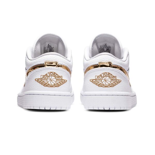 Chaussure WMNS AJ 1 Low 'Gold' – Image 3