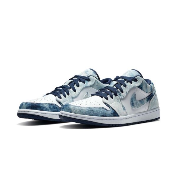 AJ 1 Low SE Washed Denim Sneakers – Image 2