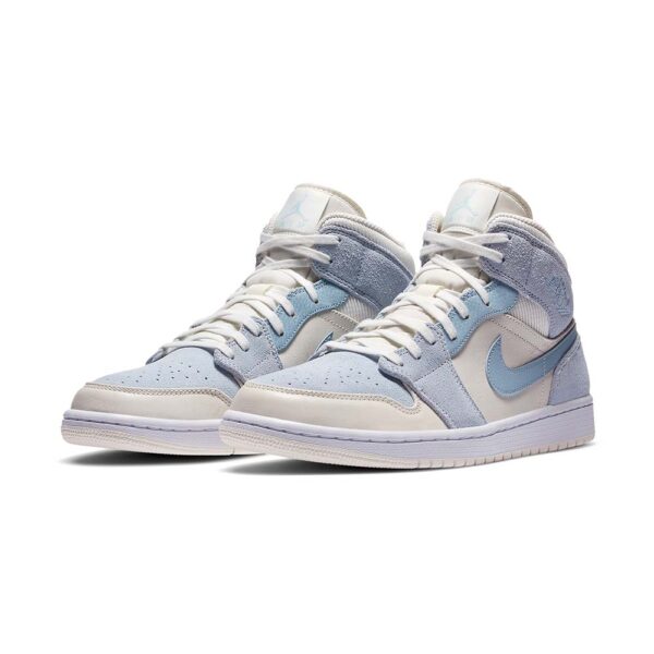 Nike AJ1 Mid SE 'Sail Blue' (Bleu Voile) – Image 2