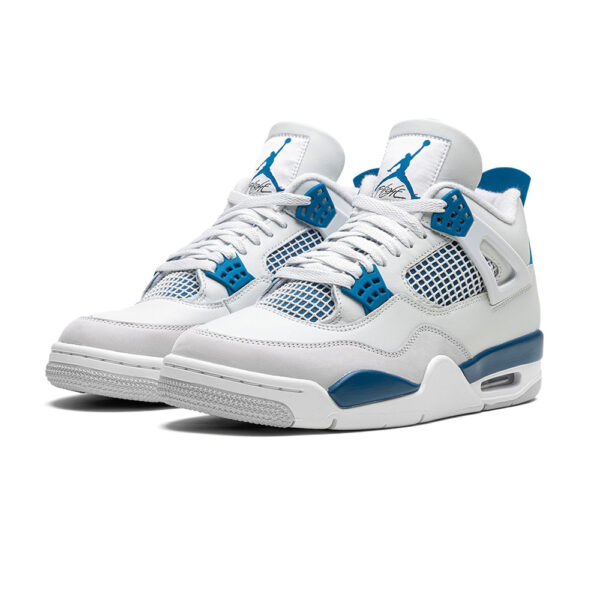 Bleu militaire Jordan 4 Retro – Image 2